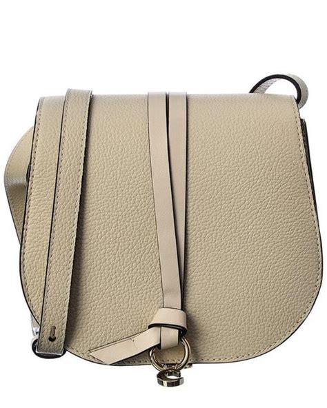 Chloé Alphabet Mini Saddle Bag 